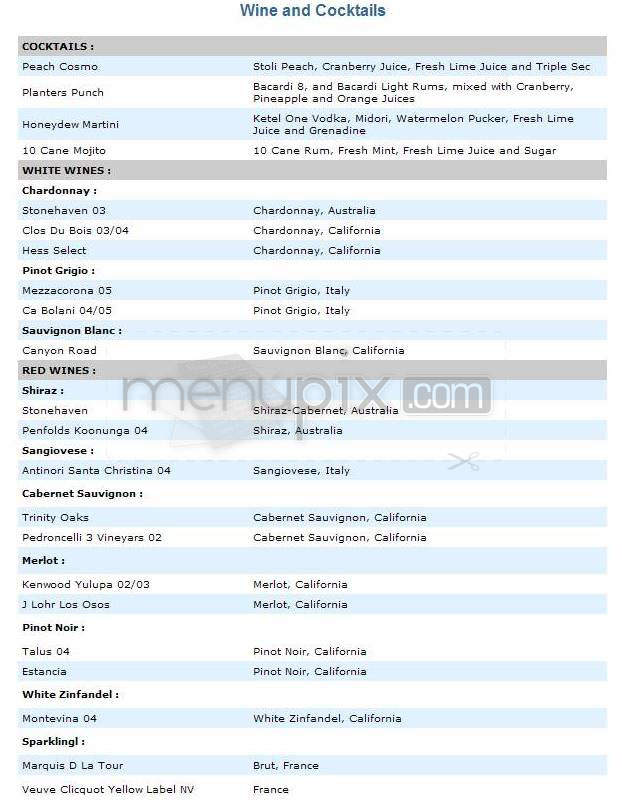 C Side Restaurant - Jersey City, NJ menu_pic