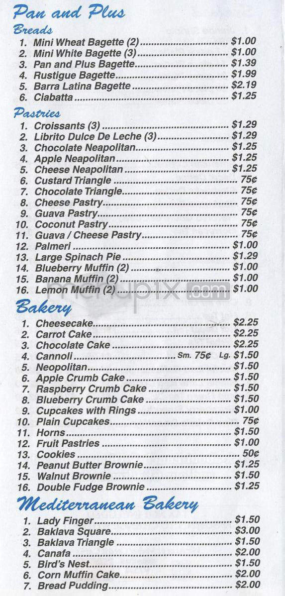 Casablanca - Jersey City, NJ menu_pic