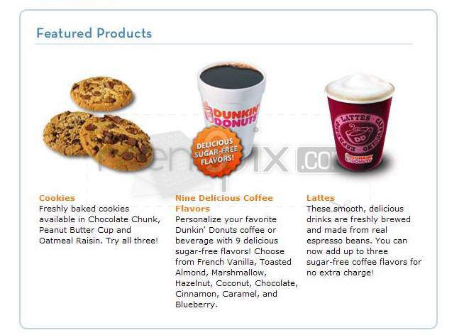 Dunkin' - Jersey City, NJ menu_pic