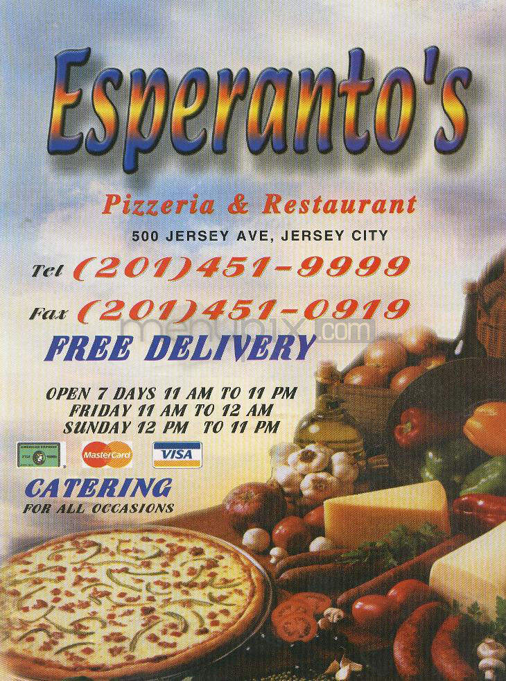 /306659/Esperantos-Pizza-Jersey-City-NJ - Jersey City, NJ