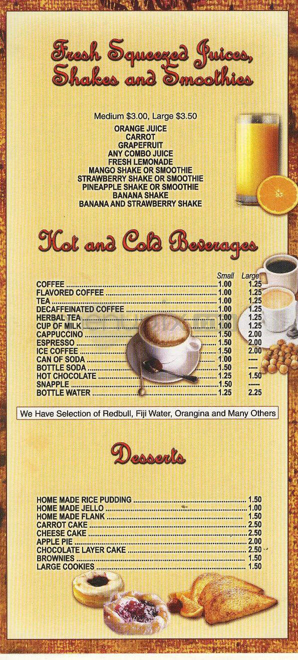 Hamilton Park Market - Jersey City, NJ menu_pic