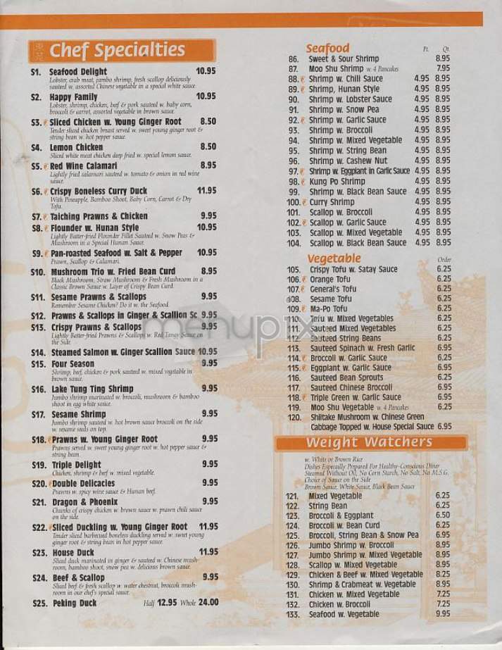 J. East - New York, NY menu_pic