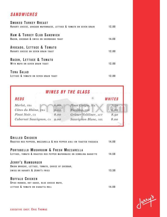 Jerry's - Le Claire, IA menu_pic
