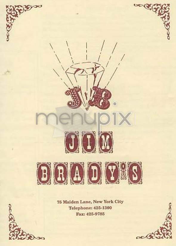 /301568/Jim-Bradys-New-York-NY - New York, NY