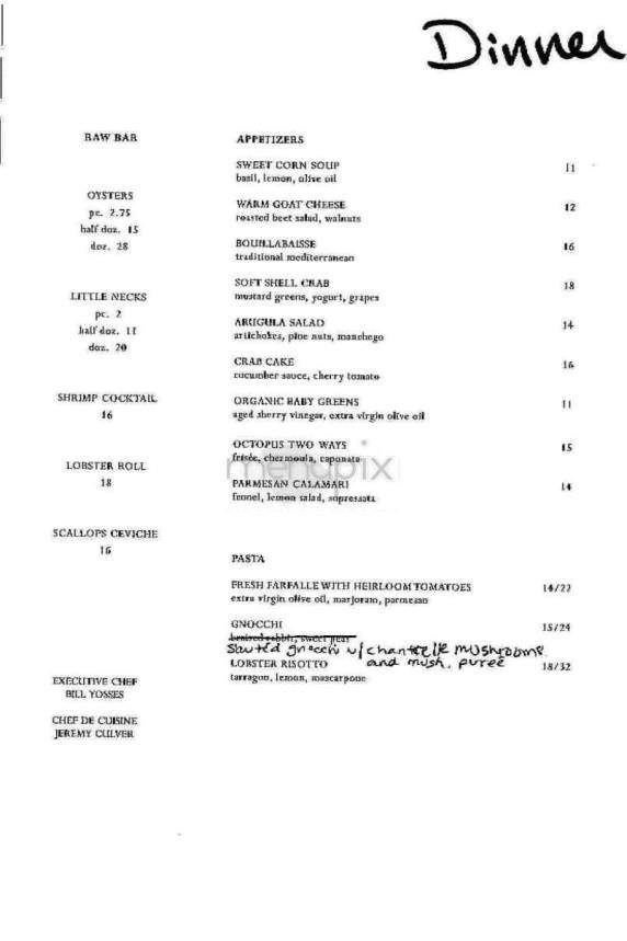 Citarella - New York, NY menu_pic