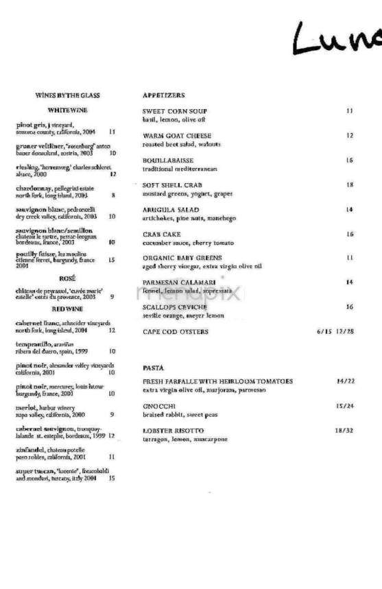 Citarella - New York, NY menu_pic