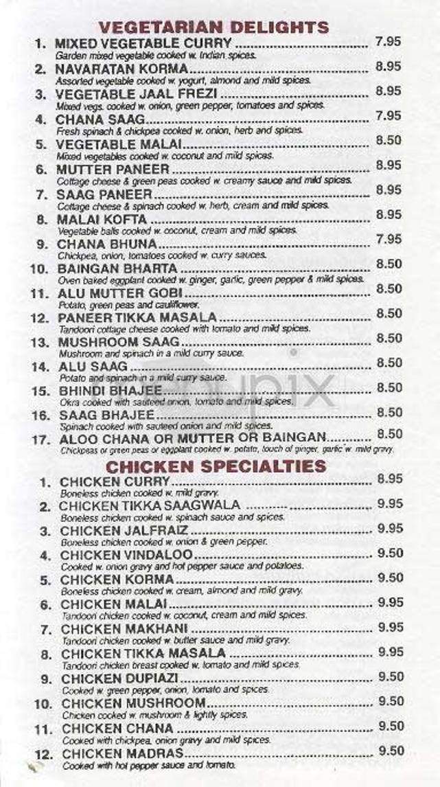 Kiran - New York, NY menu_pic