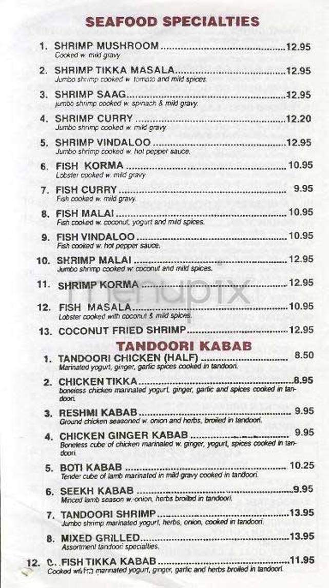 Kiran - New York, NY menu_pic