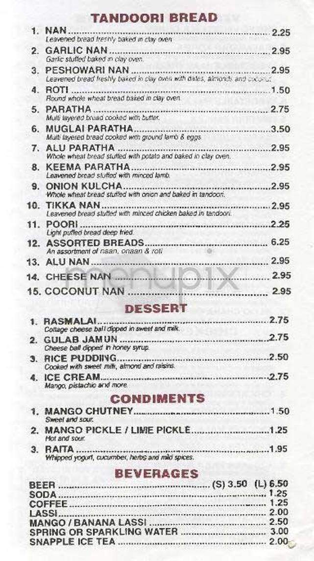 Kiran - New York, NY menu_pic