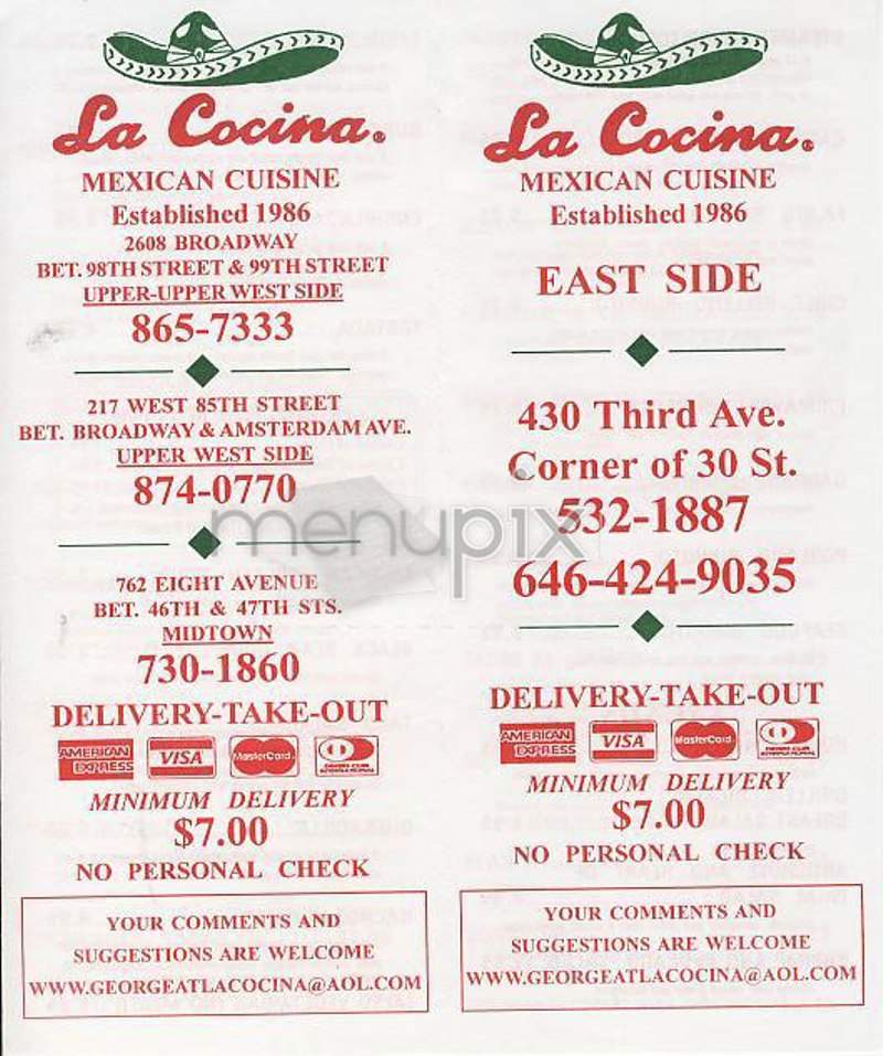 /303669/La-Cocina-New-York-NY - New York, NY