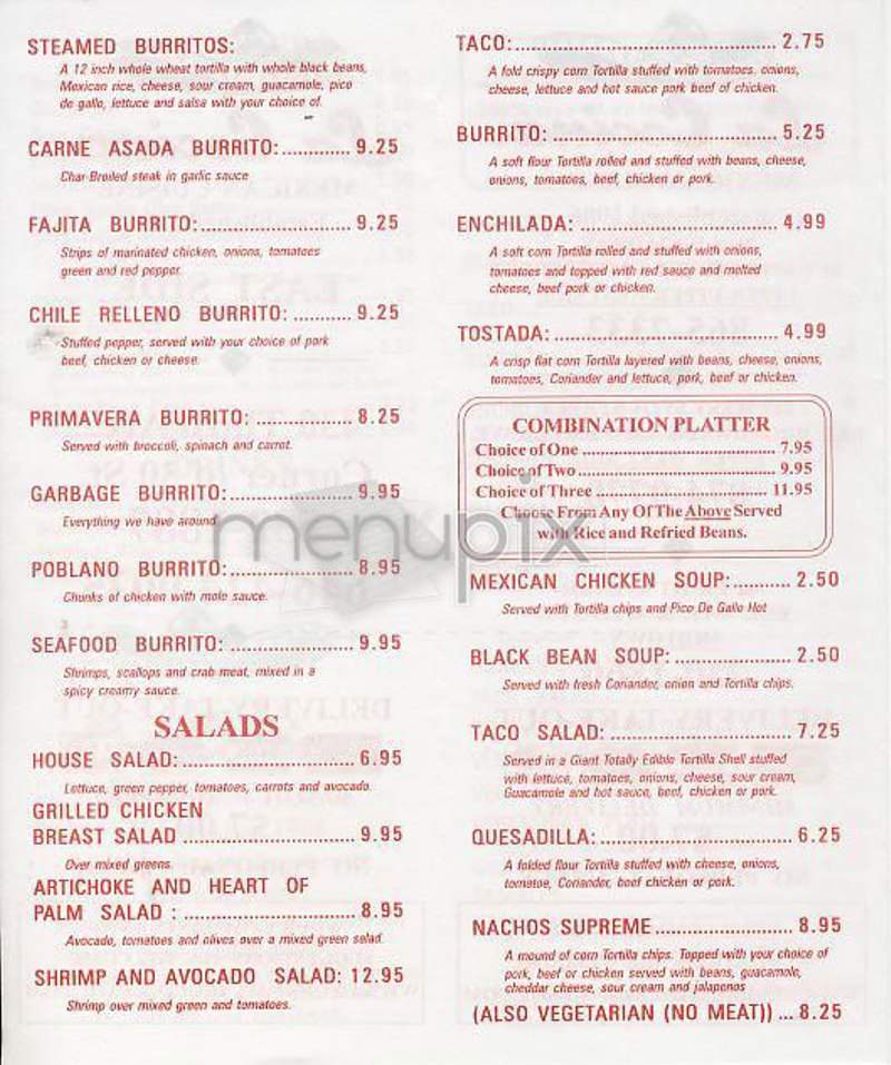 La Cocina - New York, NY menu_pic