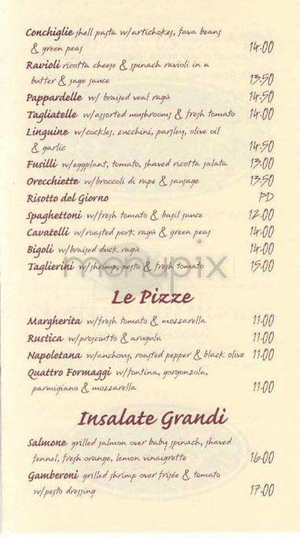 La Grolla Ristorante - New York, NY menu_pic