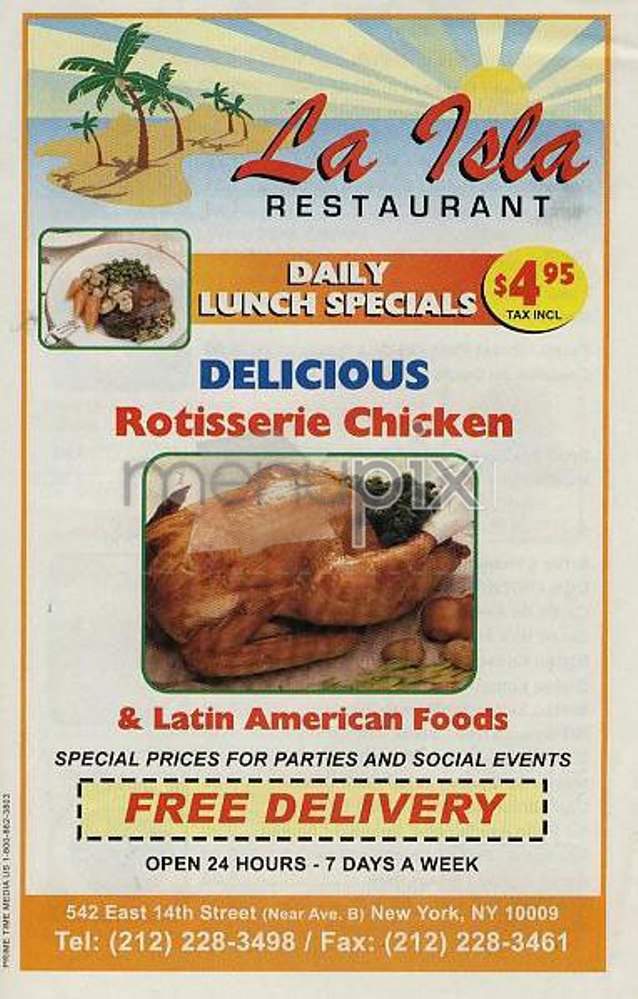 La Isla - Hamden, CT menu_pic