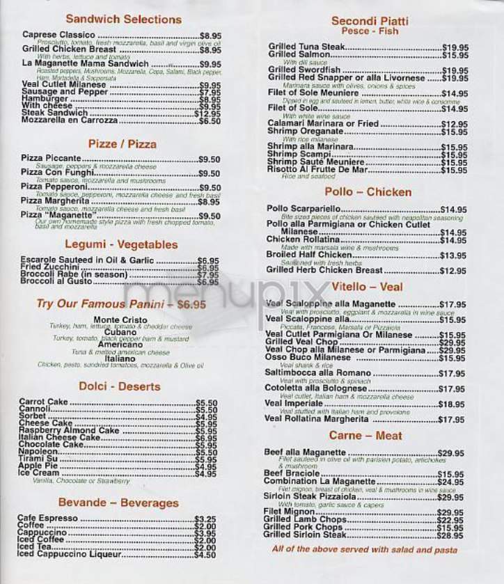 La Maganette - New York, NY menu_pic