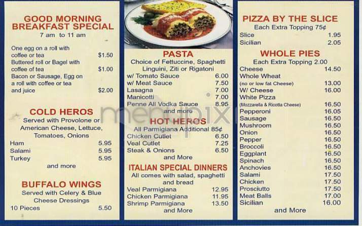 La Mia Pizza - New York, NY menu_pic