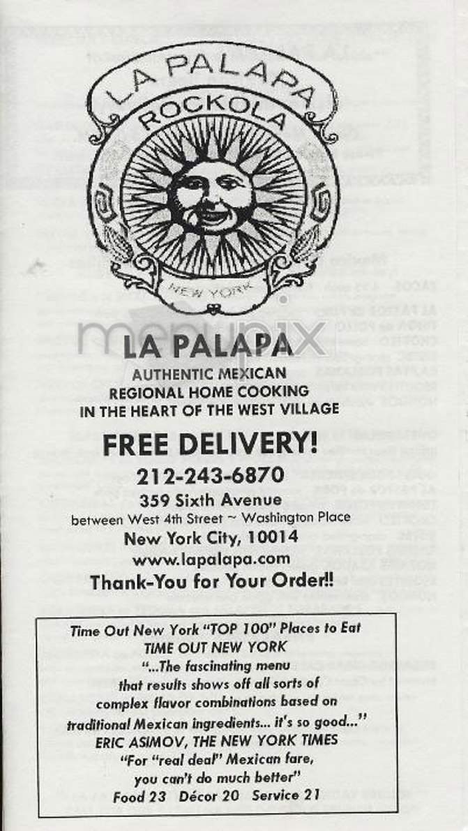 /301732/La-Palapa-Rockola-New-York-NY - New York, NY