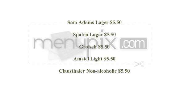 La Pizza Fresca Ristorante - New York, NY menu_pic