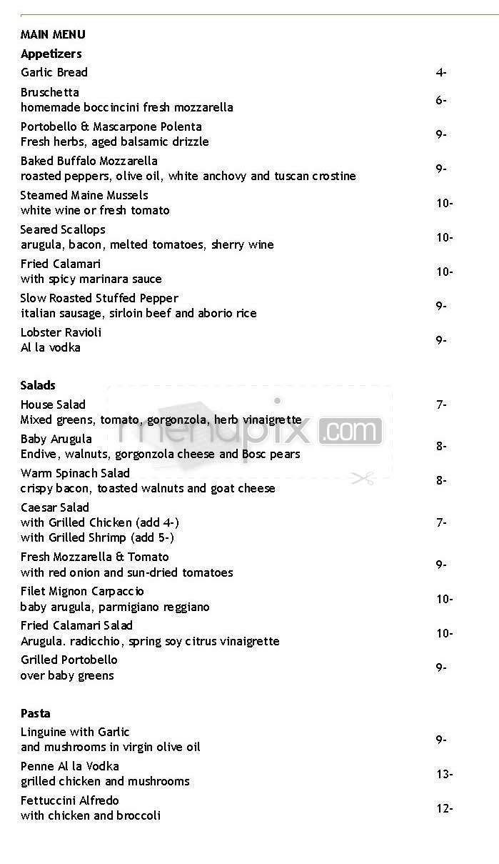 La Scatolina - New York, NY menu_pic