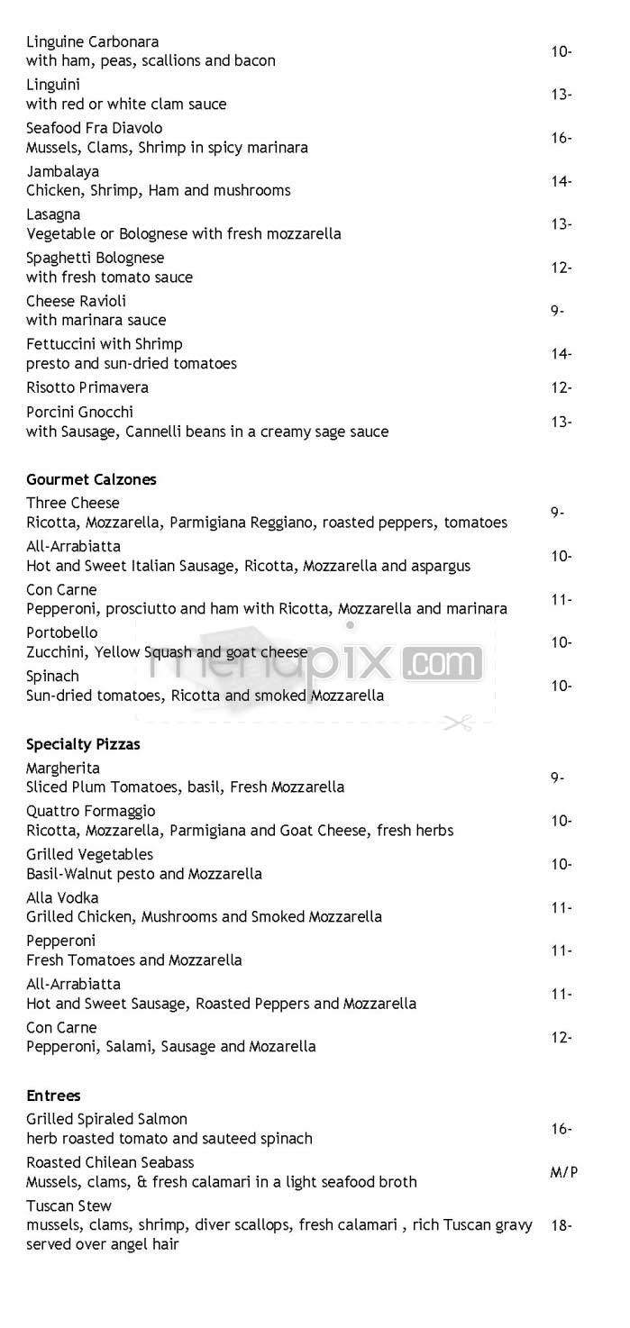 La Scatolina - New York, NY menu_pic