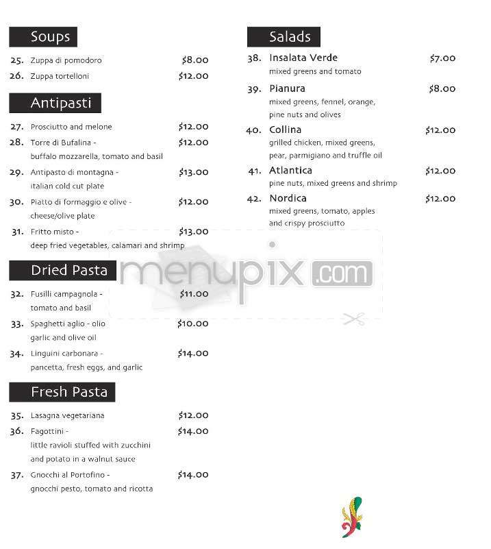 L'asso - New York, NY menu_pic