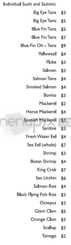 Le Miu - New York, NY menu_pic