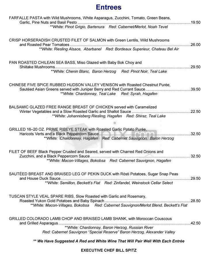Levana - New York, NY menu_pic