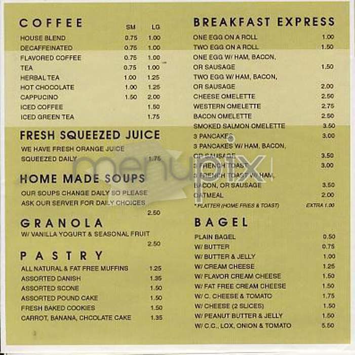 Lily Farm Deli - New York, NY menu_pic