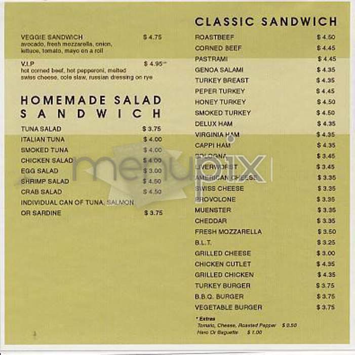 Lily Farm Deli - New York, NY menu_pic