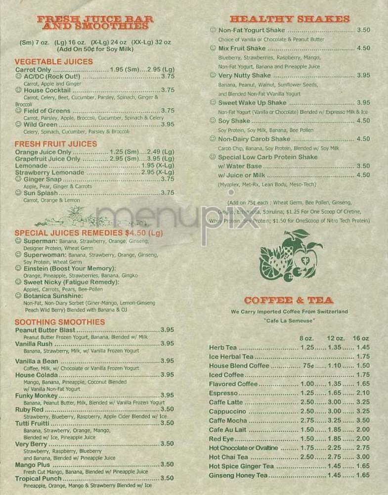 Light DeLight - New York, NY menu_pic