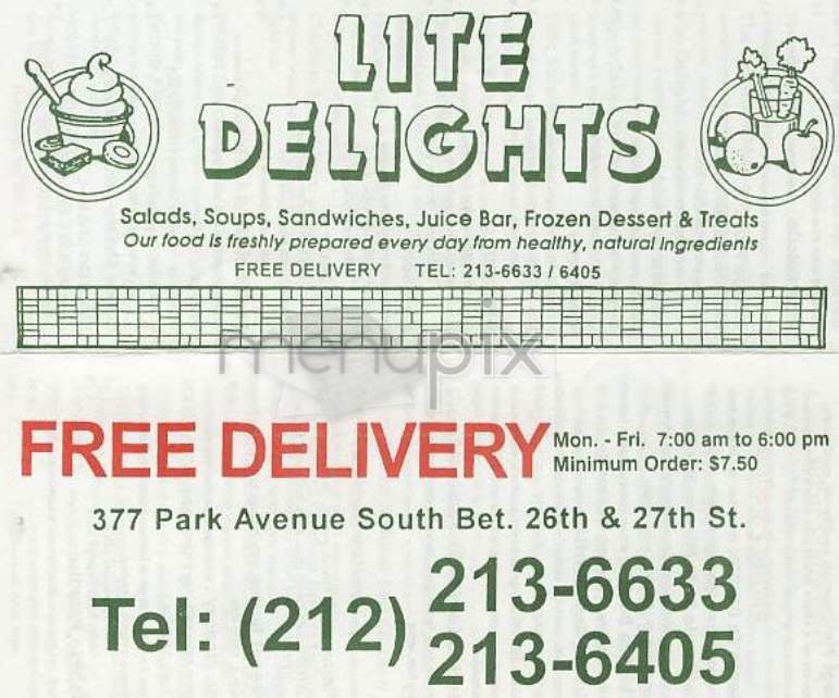 /301824/Lite-Delights-New-York-NY - New York, NY