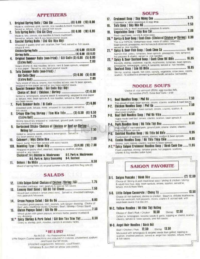 Yum Yum 3 - New York, NY menu_pic