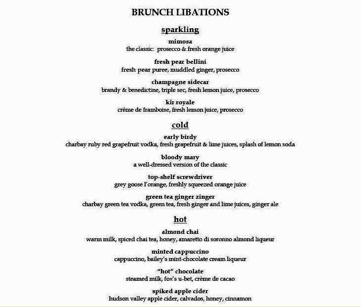 Little Giant - New York, NY menu_pic