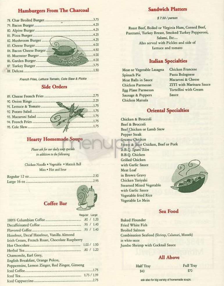 Longwood Gourmet - New York, NY menu_pic