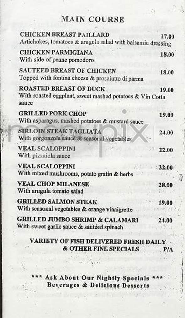 Loui Loui Cafe - New York, NY menu_pic