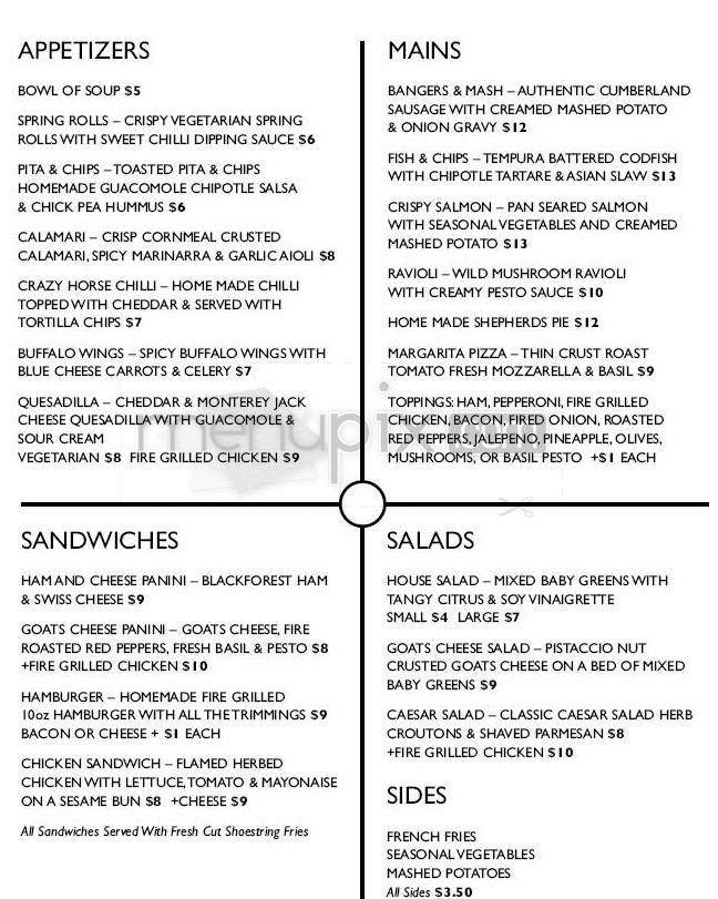 Lunasa - New York, NY menu_pic