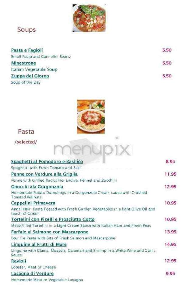 Lunella Ristorante - New York, NY menu_pic