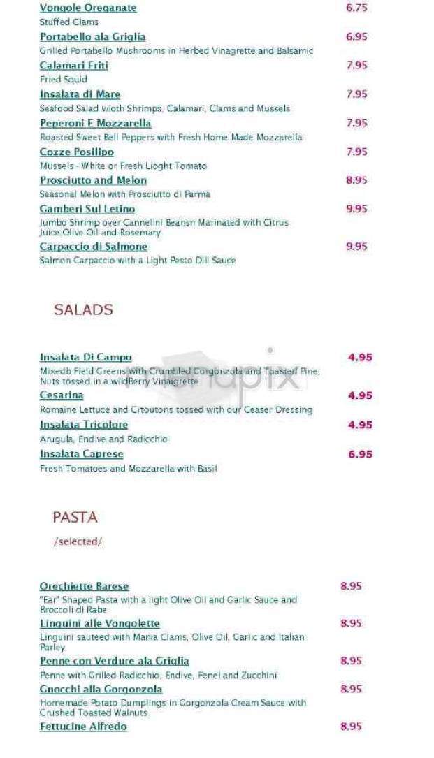Lunella Ristorante - New York, NY menu_pic