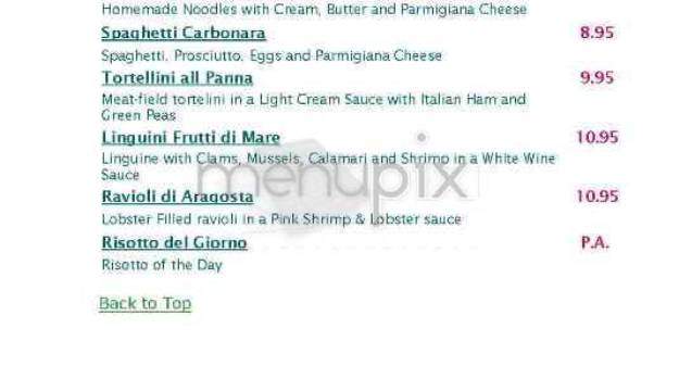 Lunella Ristorante - New York, NY menu_pic