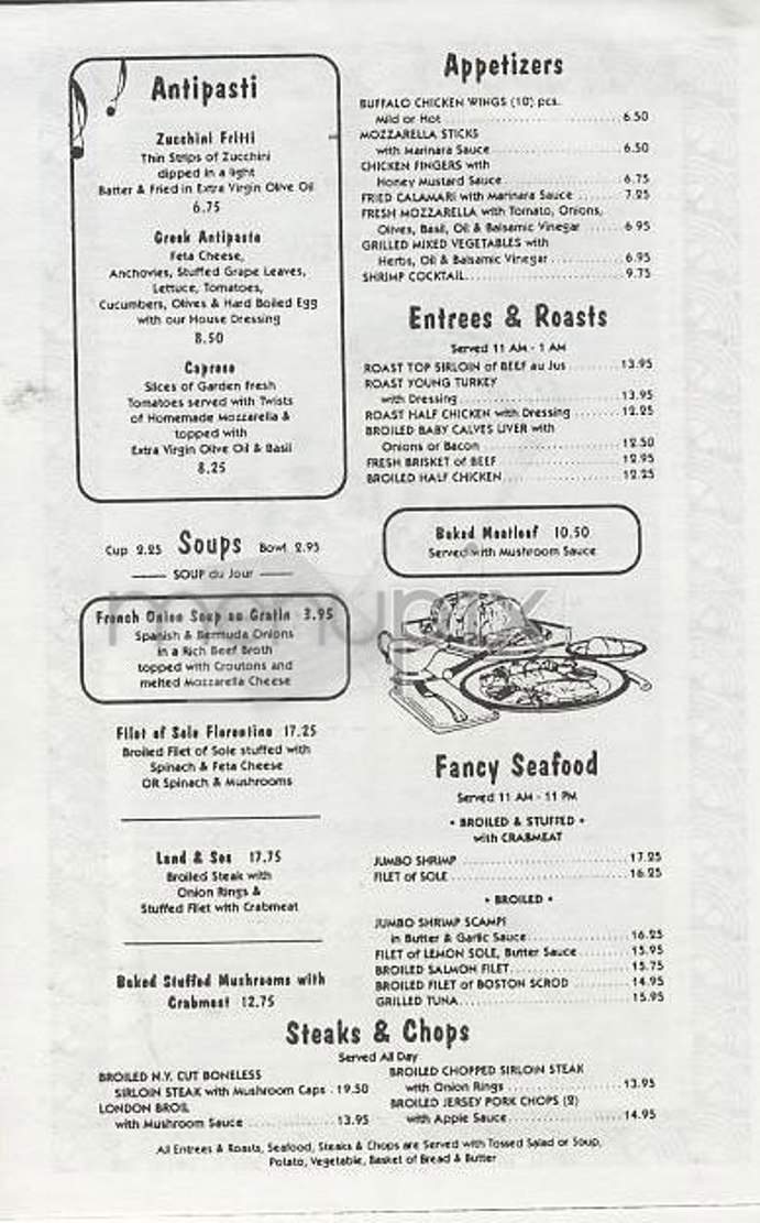 Lyric Diner - New York, NY menu_pic