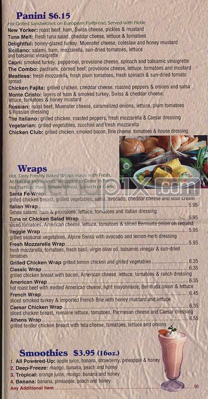 Murray Hill Bagel Cafe - New York, NY menu_pic