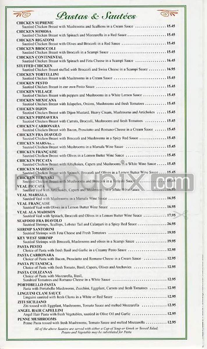 Madison - New York, NY menu_pic