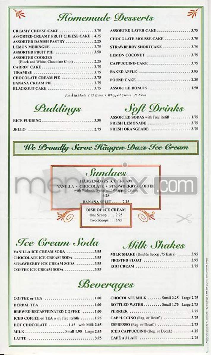 Madison - New York, NY menu_pic