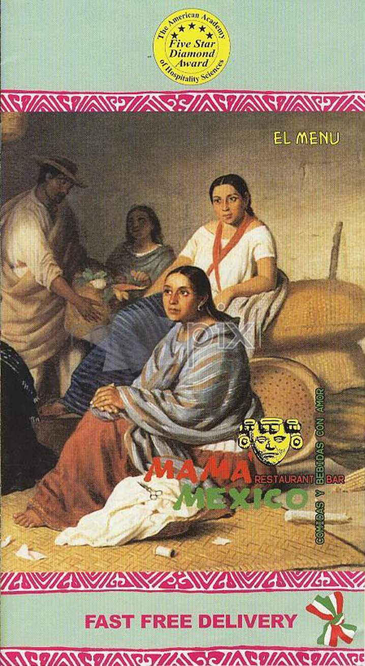 Mama Mexico - New York, NY menu_pic
