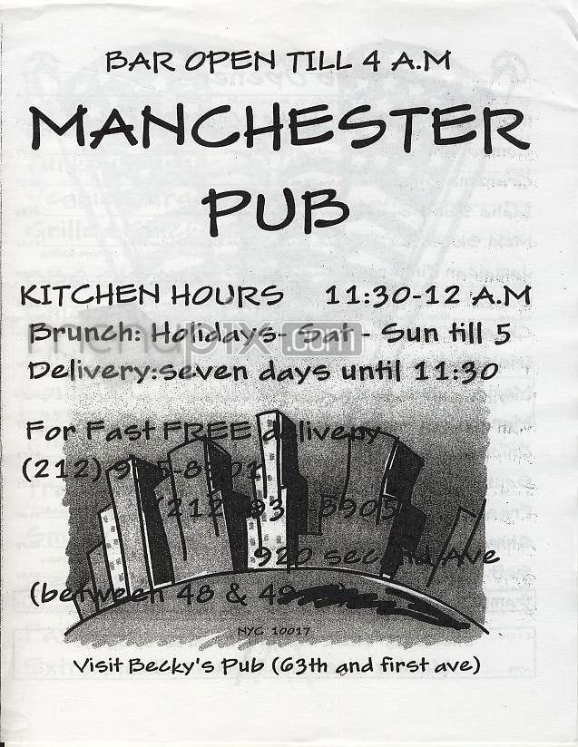 /301893/Manchester-Pub-NY-New-York-NY - New York, NY
