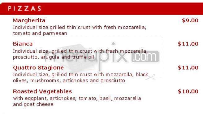 Mangia - New York, NY menu_pic