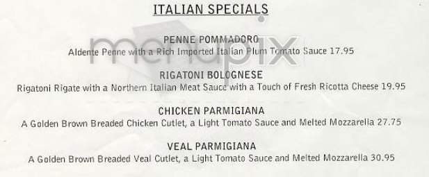 Manhattan Grille - New York, NY menu_pic
