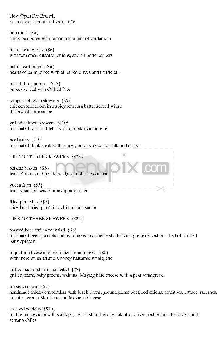 Mannahatta - New York, NY menu_pic