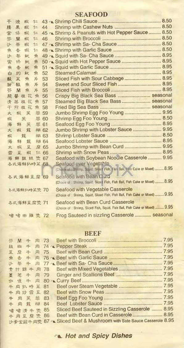 Marco Polo Noodle Shop - New York, NY menu_pic