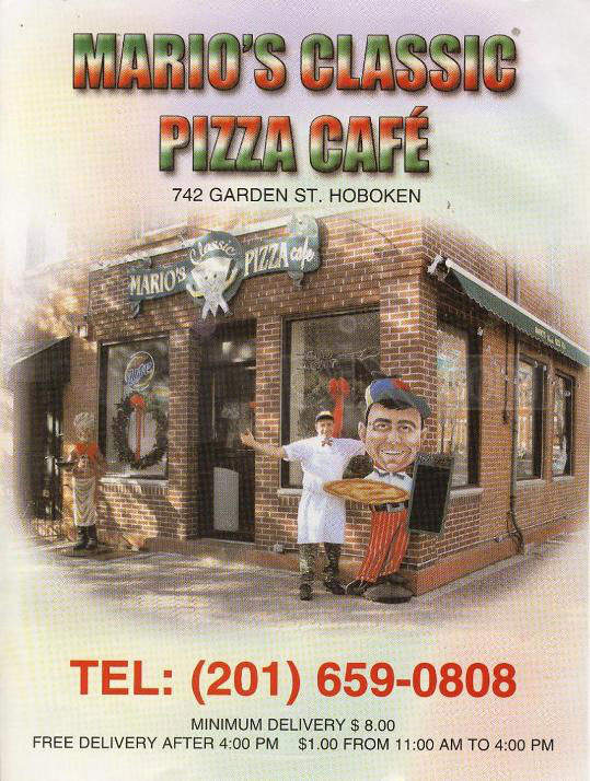 Mario's Classic Pizza - Hoboken, NJ menu_pic