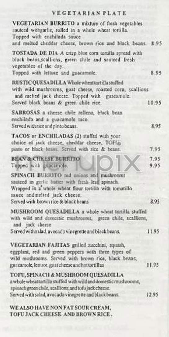 Mary Ann's - New York, NY menu_pic